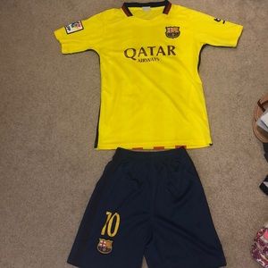 Boys Youth Messi Uniform
